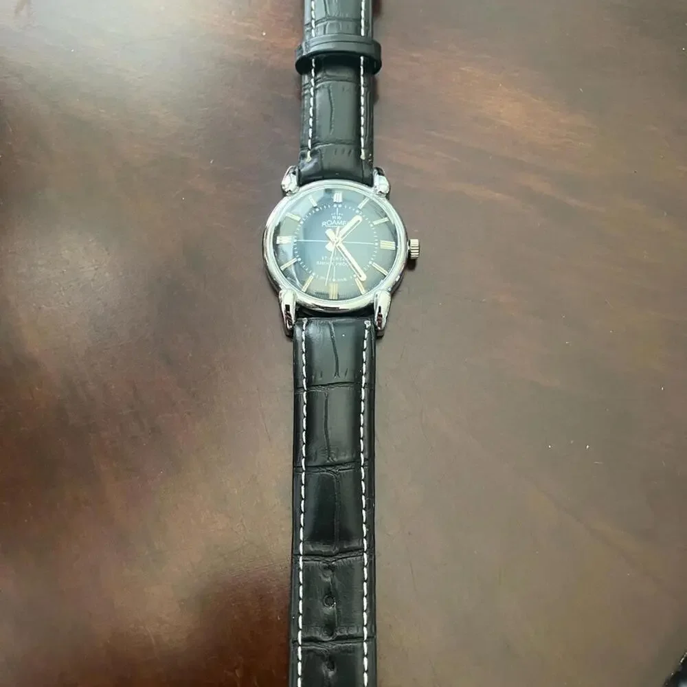 Roamer vintage 1970s Hand Wind‎ Rare Men's Watch